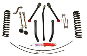 Jeep Cherokee Suspension Lift Kit - Skyjacker - 4.5In - Black - `84-`01