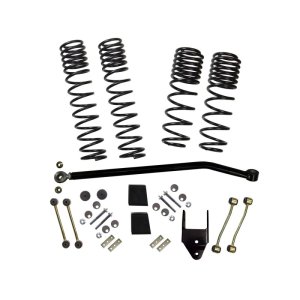 Jeep Wrangler Suspension Lift Kit - Front + Rear - Skyjacker - 3.75in Comp. Box w/Dual Rate LT Coil Spring - `21-`23 Jeep Wrangler Suspension Lift Kit - Front + Rear - Skyjacker - 3.75in Comp. Box w/Dual Rate LT Coil Spring - `21-`23
