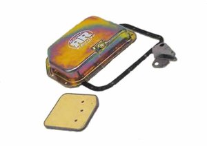 Jeep Wrangler Oil Pan - Skyjacker - High Capacity - Gold Zinc - `97-`02