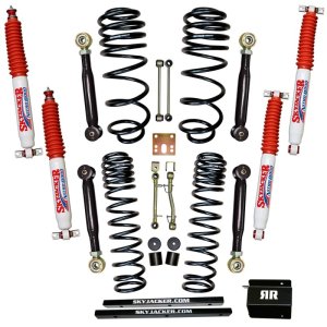 Jeep Wrangler Suspension Lift Kit - Skyjacker - 2.5In Valve Flex Kit - `97-`02