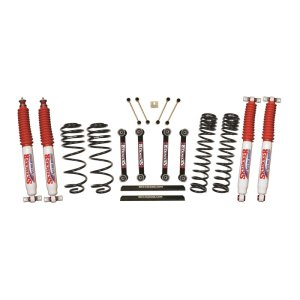 Jeep TJ Suspension Lift Kit - Front + Rear - Skyjacker - 4in Dual Rate Long Travel w/ Nitro 8000 Shocks - `97-`02