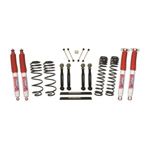 Jeep TJ Suspension Lift Kit - Skyjacker - 4in D-Rate Long Travel Kit w/ Adjustable Front/Rear Lower Flex Links/Hydro 7000 Shocks - `03-`06