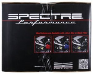 Jeep Wrangler Performance Air Intake - Spectre - Cold Air - Polished w/Red Filter - `18-`19