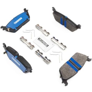 Jeep Grand Wagoneer Brake Pads - Rear - Timbren - BES OnyxBite™ Severe Duty Semi-Metallic - `22-`25