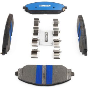 Jeep Grand Wagoneer Brake Pads - Front - Timbren - BES OnyxBite™ Severe Duty - `22-`25