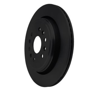 Jeep Grand Wagoneer Brake Rotor (1) - Rear - Timbren - BES Severe-Duty with OnyxBond Coating - Matte Black - `22-`25