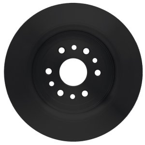 Jeep Grand Wagoneer Brake Rotor (1) - Rear - Timbren - BES Severe-Duty with OnyxBond Coating - Matte Black - `22-`25