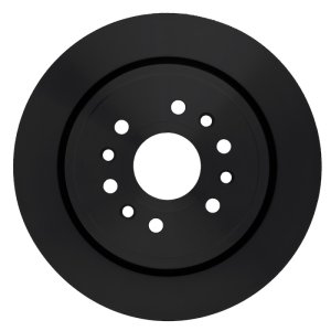 Jeep Grand Wagoneer Brake Rotor (1) - Rear - Timbren - BES Severe-Duty with OnyxBond Coating - Matte Black - `22-`25