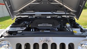 Jeep Wrangler Performance Air Intake - Volant - PowerCore Closed Box - Polished Aluminum - `12-`18