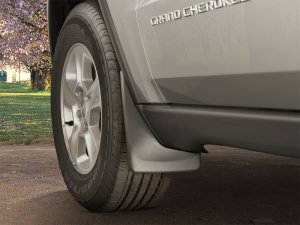 Jeep Grand Cherokee Mud Flaps - WeatherTech - No Drill, DigitalFit - Black - `11-`16