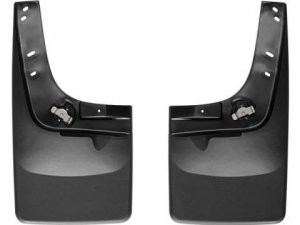 Jeep Grand Cherokee Mud Flaps - WeatherTech - No-Drill DigitalFit - Black - `11-`27