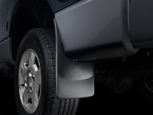 Jeep Cherokee Mud Flaps - WeatherTech - No-Drill DigitalFit - Black - `14-`27