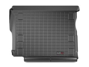 Jeep Wrangler Unlimited Cargo Liner w/ Bumper Protector - Behind 2nd Row Seating - WeatherTech - Black - `18-`27