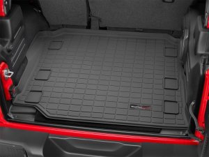 Jeep Wrangler Unlimited JL Cargo Liner - Behind 2nd Row Seating - WeatherTech - WeatherTech - Black - `18-`27