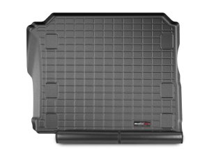 Jeep Wrangler Unlimited Cargo Liner - Behind 2nd Row Seating - WeatherTech - w/Bumper Protector - Black - `18-`27