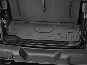 Jeep Wrangler Cargo Liner - Behind 2nd Row Seating - WeatherTech - Black - `18-`27