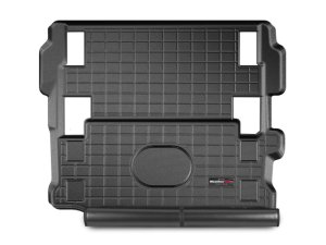 Jeep Wrangler Cargo Liner - Behind 1st Row Seating - WeatherTech - w/ Bumper Protector - Black - `18-`27