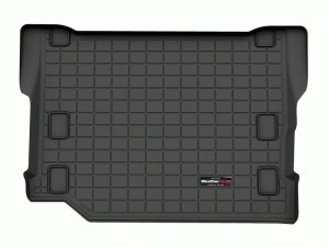 Jeep Wrangler 4xe Cargo Liner - Rear - WeatherTech - Textured Finish - Black - 2024+ Jeep Wrangler 4xe Cargo Liner - Rear - WeatherTech - Textured Finish - Black - 2024+