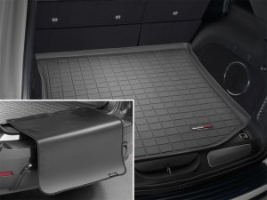 Jeep Grand Cherokee Cargo Liner - Rear - WeatherTech - With Bumper Protector - Black - `11-`27