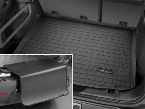 Jeep Cherokee Cargo Liner - Rear - WeatherTech - With Bumper Protector - Black - `14-`27 Jeep Cherokee Cargo Liner - Rear - WeatherTech - With Bumper Protector - Black - `14-`27