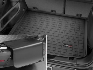 Jeep Cherokee Cargo Liner - Rear - WeatherTech - With Bumper Protector - Black - `14-`27