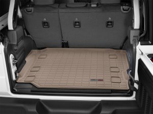 Jeep Wrangler Unlimited JL Cargo Liner - WeatherTech - Tan - `18-`27