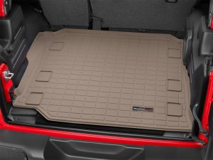 Jeep Wrangler Unlimited JL Cargo Liner - WeatherTech - Tan - `18-`27