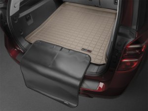 Jeep Wagoneer Cargo Liner - WeatherTech - w/Bumper Protector - Black - `23-`24 Jeep Wagoneer Cargo Liner - WeatherTech - w/Bumper Protector - Black - `23-`24