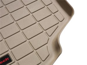 Jeep Grand Cherokee Cargo Liner w/Bumper Protector - Behind 2nd Row Seating - WeatherTech - WeatherTech Cargo Liner - Tan - `05-`10