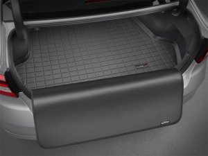 Jeep Compass Cargo Liner - Rear - WeatherTech - with Bumper Protector - Grey - `17-`27