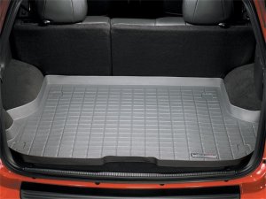 Jeep Grand Cherokee Cargo Liner - Behind 2nd Row Seating - WeatherTech - Raised Lip - Grey - `99-`04