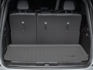 Jeep Grand Wagoneer Cargo Liner - Behind 3rd Row Seating - WeatherTech - Grey - `22-`27
