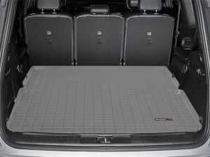 Jeep Grand Wagoneer Cargo Liner - Behind 2nd Row Seating - WeatherTech - Grey - `22-`27