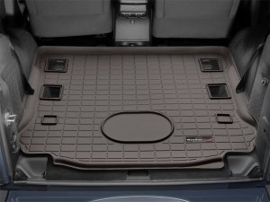 Jeep Wrangler Cargo Liner - Behind 1st Row Seating - WeatherTech - Cocoa - `15-`27