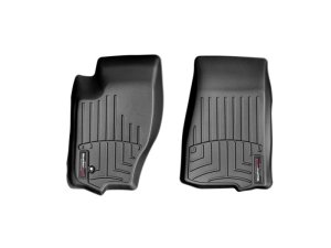 Jeep Grand Cherokee Floor Mat Set - Front - WeatherTech - FloorLiner DigitalFit - Black - `05-`10