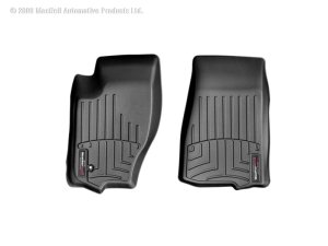 Jeep Grand Cherokee Floor Mat Set - Front - WeatherTech - FloorLiner DigitalFit - Black - `05-`10