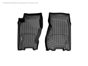 Jeep Grand Cherokee FloorLiner - Front - WeatherTech - DigitalFit - Black - `99-`04