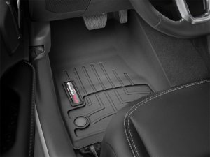 Jeep Wrangler Unlimited FloorLiner - Front - WeatherTech - DigitalFit - Black - `18-`27