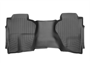 Jeep Gladiator Floor Mat Set - Rear - WeatherTech - FloorLiner HP - Black - `20-`27 Jeep Gladiator Floor Mat Set - Rear - WeatherTech - FloorLiner HP - Black - `20-`27