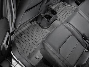 Jeep Gladiator Floor Mat Set - Rear - WeatherTech - FloorLiner HP - Black - `20-`27 Jeep Gladiator Floor Mat Set - Rear - WeatherTech - FloorLiner HP - Black - `20-`27