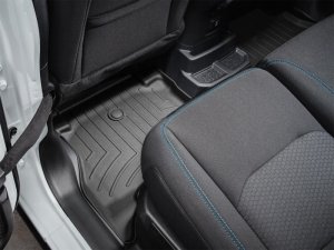Jeep Wrangler 4xE FloorLiner - Rear - WeatherTech - DigitalFit - Black - `21-`27