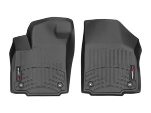 Jeep Grand Wagoneer Floor Mats - Front - WeatherTech - DigitalFit - Black - `22-`23