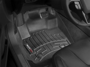 Jeep Grand Cherokee Floor Mats - Front + Rear - WeatherTech - FloorLiner DigitalFit - Black - `11-`27 Jeep Grand Cherokee Floor Mats - Front + Rear - WeatherTech - FloorLiner DigitalFit - Black - `11-`27