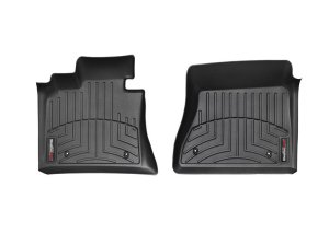 Jeep Wrangler FloorLiner - Front - WeatherTech - DigitalFit, HDTE - Black - `14-`27 Jeep Wrangler FloorLiner - Front - WeatherTech - DigitalFit, HDTE - Black - `14-`27