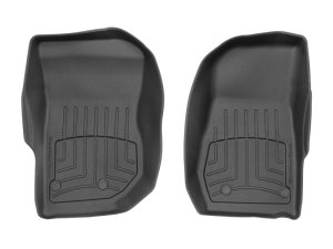 Jeep Wrangler FloorLiner - Front - WeatherTech - HP - Black - `14-`17