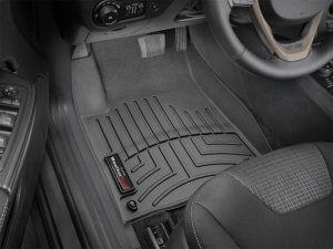Jeep Cherokee FloorLiner - Front - WeatherTech - DigitalFit - Black - `15-`27