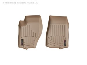 Jeep Grand Cherokee FloorLiner - Front - WeatherTech - DigitalFit - Tan - `05-`10
