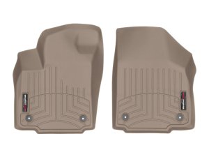 Jeep Compass FloorLiner - Front - WeatherTech - DigitalFit - Tan - `17-`27