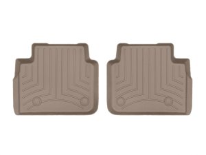 Jeep Grand Cherokee L Floor Mat Set - Rear - WeatherTech - DigitalFit - Tan - `21-`27 Jeep Grand Cherokee L Floor Mat Set - Rear - WeatherTech - DigitalFit - Tan - `21-`27