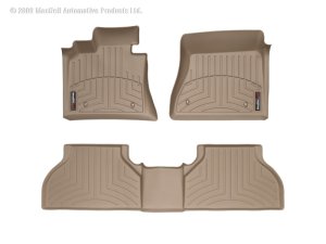 Jeep Cherokee FloorLiner - Front - WeatherTech - DigitalFit - Tan - `14-`27 Jeep Cherokee FloorLiner - Front - WeatherTech - DigitalFit - Tan - `14-`27